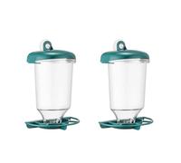 MVOSJFIE 2X Window Bird Feeder with Strong Suction Cup, Removable Hanging Wild Bird Feeder