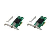 MVOSJFIE 2X X520-SR1 10G SFP+ Server Fiber Optic Network Card 82599EN Chip PCIE X4 Single Optical Port Network Card