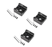 MVOSJFIE 3 Sets Camera Cold Shoe Mount Aluminum Adapter Bracket Hot Shoe with 1/4 Adapter for Camera Cage Flash Shoe Mount Easy to Use