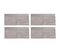 MVOSJFIE 32 Pieces Pumice Stones for Cleaning Pumice Scouring Pad Grey Pumice Stick Cleaner
