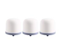 MVOSJFIE 3Pcs Ceramic Filter Magnetized Mineral Water Purifier Water Filter Ceramic Hemisphere Water Filters for Household