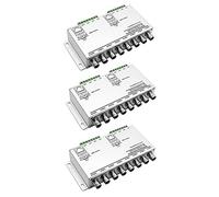 MVOSJFIE 3X 8-CH UTP 720P/1080P HD Passive Video Transceiver,BNC to Cat5/5E/6 RJ45(T568B) UTP Cable Converter Video Transmitter