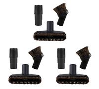 MVOSJFIE 3X Assorted Vacuum Cleaner Brush Head Nozzle Horsehair Replacement Parts with 32/35mm Adapater