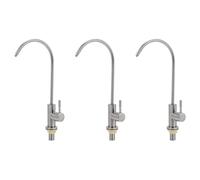 MVOSJFIE 3X Direct Drinking Water Filter Tap 304 Stainless Steel Ro Faucet Purify System Reverse Osmosis Cuisine Torneira