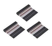 MVOSJFIE 3X Guitar Fret Leveling Files Guitar Leveler Fret Beam Luthier Supply Guitar Tool Kit with 12 Grit Papers 150mm