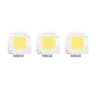MVOSJFIE 3X High Power 30W LED Chip Bulb Light Lamp DIY White 2200Lm 6500K