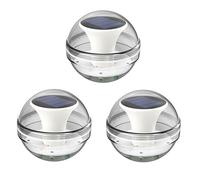 MVOSJFIE 3X LED Solar Floating Light Waterproof Swimming Pool Lamp Color Changing Garden Decoration Lawn Lights for Fountain Pond