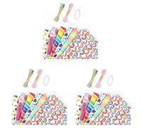 MVOSJFIE 3X Rainbow Birthday Wrapping Paper,Kids Gift Recyclable Birthday Women,for All Gift Wrap Decoration Occasions