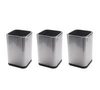 MVOSJFIE 3X Stainless Steel Kitchen Utensil Holder, Kitchen Cutlery Storage, Utensil Organizer, Modern Rectangular Design,17X11cm