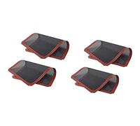 MVOSJFIE 4 Pcs Silicone Baking Mat Sheet,Non-Stick Oven Liner Perforated Mesh Pad,Baked Bread Mat,Double-Sided Available