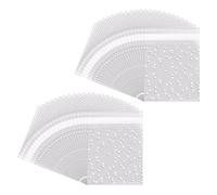 MVOSJFIE 400 Pcs Self Adhesive Candy Bag Cookie Bags Self-Adhesive Sealing Polka Dot Clear Bags Plastic Party Bag for Cookie
