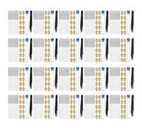 MVOSJFIE 420 Pieces 3D Printer Nozzle and Cleaning Kit 0.4 mm Mk8 Nozzles 0.4 mm Needles and Tweezers Tool Kit Nozzle Cleaning