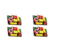 MVOSJFIE 4Pcs -250 250W 2 Way Frequency Divider Tweeter Bass Crossover Filter DIY Speaker Filter Circuit Home Sound Theater