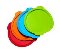 MVOSJFIE 4PCS Pizza Round Wave Silicone Baking Pans Handmade Cookie Bread Loaf Pizza Pie Toast Tray Thin Cake Mold Kitchen Tool