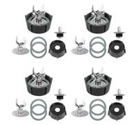 MVOSJFIE 4X 6 Point Fusion Blade 4980 & 4902 Blender Jar Bottom Replacement Parts Compatible for Osterizer Blender Blade