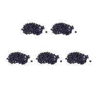 MVOSJFIE 500 Pieces Black Plastic 5mm LED Clip Holder Display Panel Mount Cases