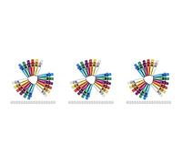 MVOSJFIE 54Pcs Metal Musical Instruments Flutes Companion with Diaphragms for Guitar,Ukulele, Violin, Piano Keyboard