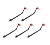 MVOSJFIE 5X 2 in 1 Coffee Machine Brush Nylon Espresso Coffee Grinder Brushes Coffee Spoon Machine Group Head Kitchen Tools