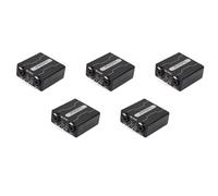 MVOSJFIE 5X GX200 Audio Isolator Dual-Channel 6.5 XLR Mixer Audio Isolator Current Noise Mixer Microphone Common Ground Filter