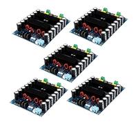 MVOSJFIE 5X XH-M641 TPA3116D2 DC12V 24V 150W x 2 Audio Digital High Power 2 Channels Car Amplifier with Boost Board G2-010