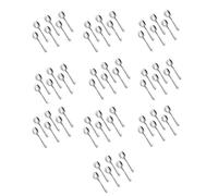 MVOSJFIE 60 Pieces of Espresso Spoon, 4.7 Inch Stainless Steel Mini Coffee Spoon Dessert Spoon