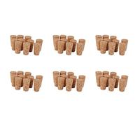 MVOSJFIE 60Pcs Tapered Corks Stoppers DIY Craft Art Model Building 22 x 17 x 35mm