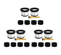 MVOSJFIE 6Pcs DCV5011H HEPA Filter for DCV501HB Cordless Handheld Vacuum, with 12 Foam Sleeve Filters & 3 Brush