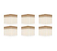 MVOSJFIE 72 Pcs Witch Broom Pencils for Halloween Broomstick Ballpoint Pencils Halloween Party Favors Witch Broom Prop Writing