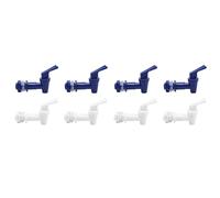 MVOSJFIE 8 Pack Replacement Cooler Faucet Water Bottle Jug, Dispenser Tap Spigot Spout Water Beverage Lever Pour Dispenser Valve