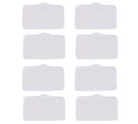 MVOSJFIE 8 Pcs Cleaning Mop Cloths Replacement for ZQ610 ZQ600 ZQ100 Steam Engine Home Appliance Parts Accessories