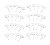 MVOSJFIE 800 Pcs Garden Labels Gardening Plant Classification Sorting Sign Tag Ticket Plastic Writing Plate Board Plug in Card