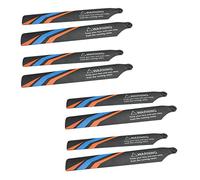 MVOSJFIE 8Pcs Main Blade Propellers for XK K127 RC Helicopter Airplane Drone Spare Upgrade Parts Accessories