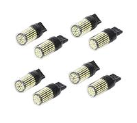 MVOSJFIE 8Pcs Super Bright Canbus T20 7440 W21W Reverse Light Turn Signal Light Error Free No Flash T20 7440 LED Bulbs