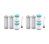 MVOSJFIE 8X HEPA Filters&Pre Filters for A10/A11 A10/A11 Master and S11/S12 Vacuum Cleaners