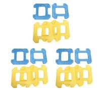 MVOSJFIE 9Pc Wet Cleaning + 6Pc Dry Rubbing Mop Pads for 268 Window Cleaning Robot