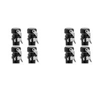 MVOSJFIE Champagne&Wine Bottle Stoppers Stainless Steel, Leak Proof Keep Fresh Reusable Saver, Cork Suitable 8 Pack Silver