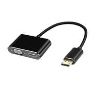 MVOSJFIE DisplayPort to VG HDTV Converter Computer Monitor Adapter Cable DP Docking Station Dual Screen with Display Converter Computer Spare Parts Parts