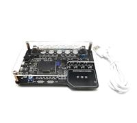 MVOSJFIE DIY Geiger Counter Kit Assembled Module Nuclear Radiation Detector X Γ Β Rays Detecting OLED Display Radiation Tester Easy Install Easy to Use