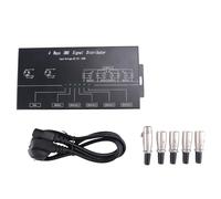 MVOSJFIE DMX512 Amplifier Splitter DMX512 Signal Repeater 1CH DMX121 4CH 4 Output Ports DMX124 Signal Distributor, AC100V-240V