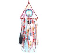 MVOSJFIE Dream Catcher, Handmade with Beads Turquoise Pendant Dream Catchers Boho Wall Art Hanging Decor Easy Install Easy to Use -C