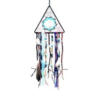 MVOSJFIE Dream Catcher, Handmade with Beads Turquoise Pendant Dream Catchers Boho Wall Art Hanging Decor Easy to Use -B