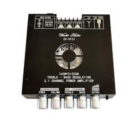 MVOSJFIE -HT21 2G HIFI Bluetooth 2.1 Channel Power Audio Stereo Subwoofer Amplifier Board 160Wx2+220W TREBLE Bass TDA7498E B Easy to Use