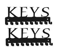 MVOSJFIE Key Hooks for Wall Key Hanger Iron Art Key Chain Holder Wall Mounted Key Holder Key Organizer for Entryway Hallway Keys