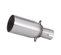 MVOSJFIE Motorcycle Modification Exhaust Pipe Middle Section 28mm Adapter 51mm Exhaust Non-Destructive Install