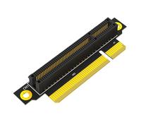 MVOSJFIE PCI-E 8X 3.0 90 Degree Reverse Male to Female Riser Card for 1U Server (Installation Direction Towards CPU)