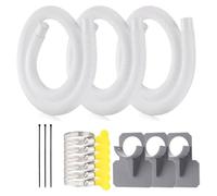 MVOSJFIE Pool Pump Hoses for Above Ground Pools - 1.25In Diameter Pool Pump Replacement Hose 59In Long Filter Pump 607, 637