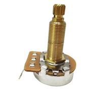MVOSJFIE Potentiometer Splined Small Pot Electric Guitar Bass Effect Amp Tone Volume 28mm A250K