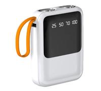 MVOSJFIE Power Bank Box 3x18650 4-In-1 DIY Battery Charging Storage Box Case USB Type C with Flashlight to Charge Mobile Phones Easy Install Easy to Use,B