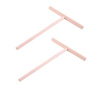 MVOSJFIE Practial T Shape Crepe Maker Pancake Batter Wooden Spreader Stick Home Kitchen Tool Kit DIY Use 2Pc