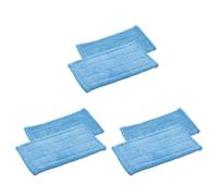 MVOSJFIE Replace Washable Mop Cloth for Sweeper Mop Reusable Mopping Pad Head Pads Rag Cleaning Accessories 6Pcs